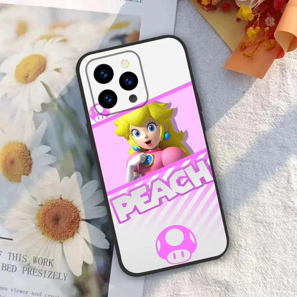 Coque iPhone Mario - Princesse Peach