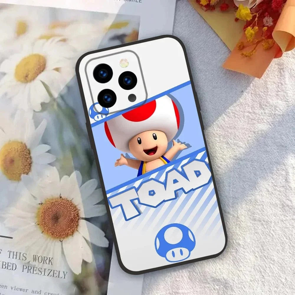 Coque iPhone Mario - Toad le Champignon