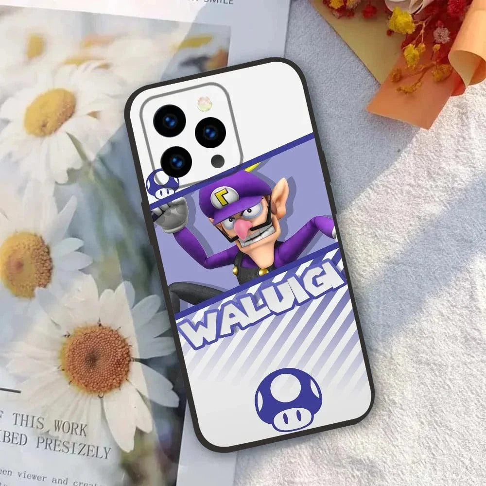 Coque iPhone Mario - Waluigi