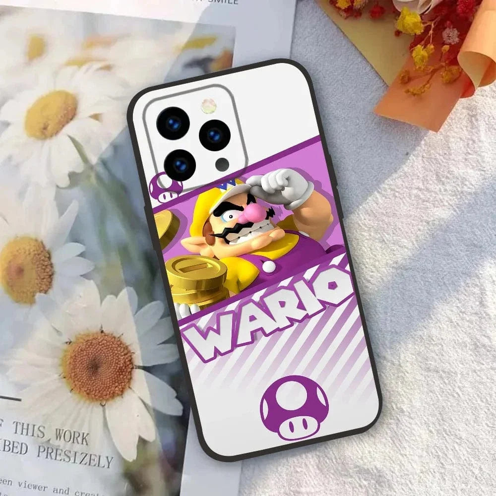 Coque iPhone Mario - Wario